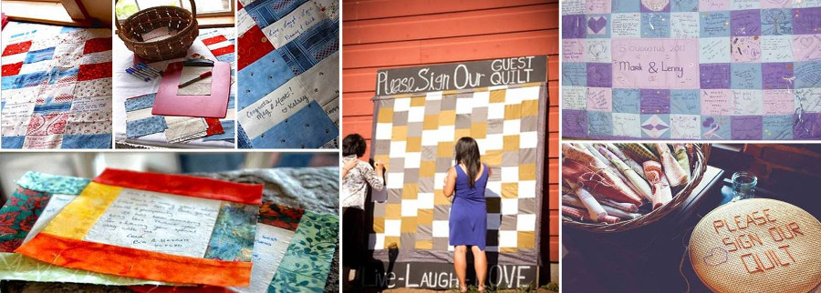 Клетчатый плед - в каждой клетке можно писать пожелание молодоженам