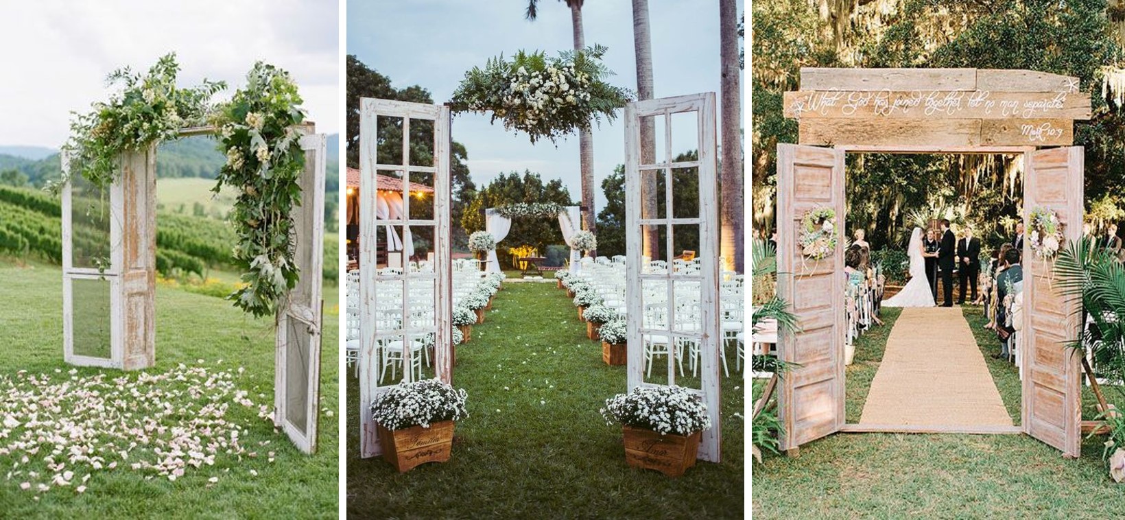 двери декор выездной регистрации